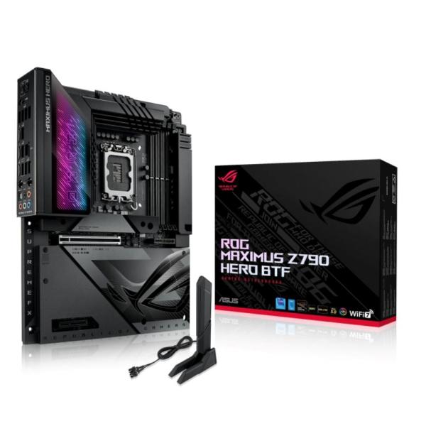 ASUS MB Sc LGA1700 ROG MAXIMUS Z790 HERO BTF,  Intel Z790,  4x DRR5,  1xHDMI,  2xThunderbolt,  WI-FI