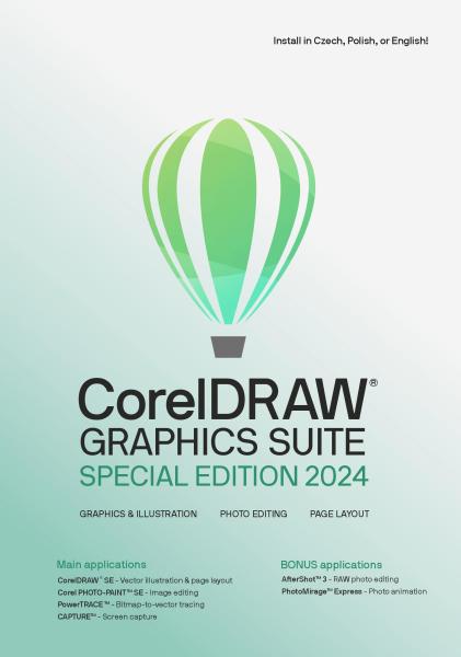 CorelDRAW Graphics Suite Special Edition 2024 CZ/PL ESD