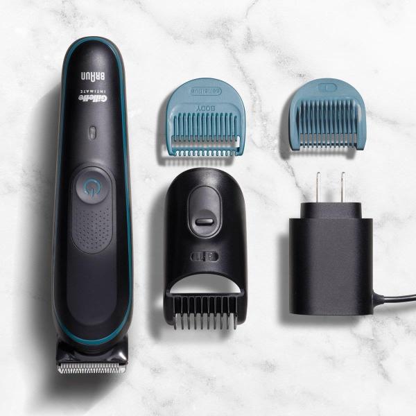 Gillette Intimate Trimmer i5 zastřihávač chlooupků,  voděodolný,  bezdrátový,  šetrný k intimní pokožce3