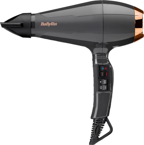 BaByliss Italian Air Pro 2200 6719DE fén na vlasy,  2200 W,  3 teploty a 2 rychlosti,  ionizace,  černá2