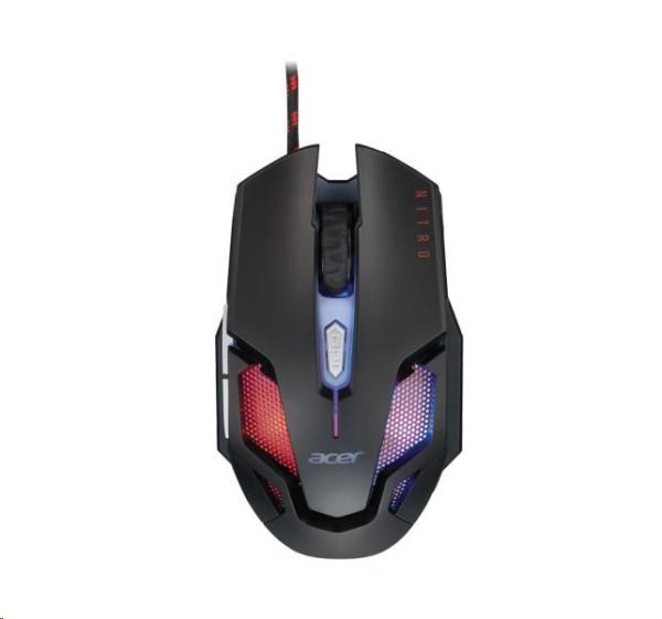 ACER Myš,  Nitro Gaming Mouse II - herní myš optická,  černá