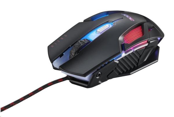 ACER NITRO GAMING MOUSE II - herní myš optická, černá3