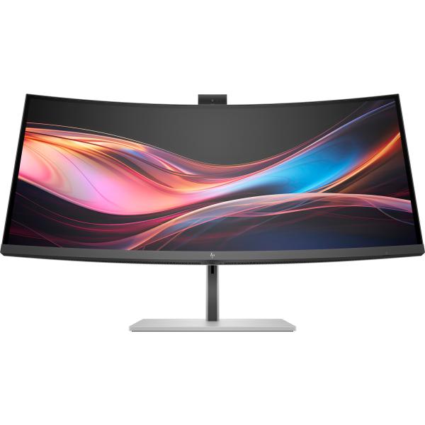 HP 734pm 34 Curved 3440 x1440, IPS, 2000:1, 400nits, 5ms, HDMI 2.0, DP 1.4, USB3-C, 5xUSB-A 4x3W spkr, Cam, RJ-45, TB 4-100W5