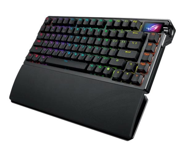 ASUS Klávesnice ROG Azoth Extreme, Mechanická, Bezdrátová BT, RF 2.4GHz, US, černá4