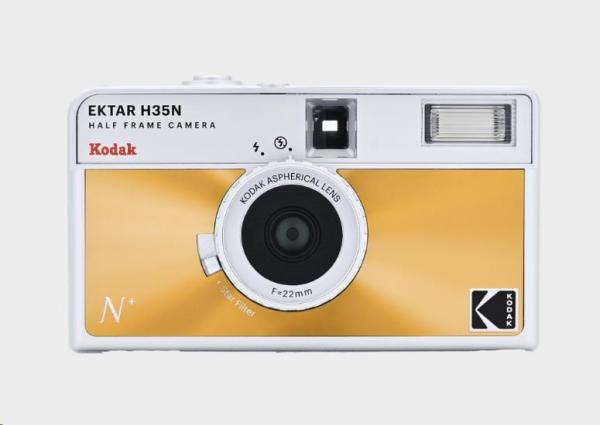 Kodak EKTAR H35N Camera Glazed Orange - pošk. obal