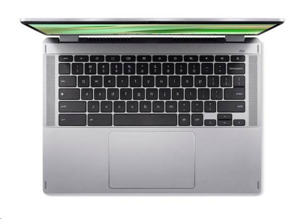 ACER NTB Chromebook Spin 314 (CP314-2HN-C7XU), N100, 14"WUXGA, 8GB, 128GB eMMC, Intel UHD, Chrome, Silver5