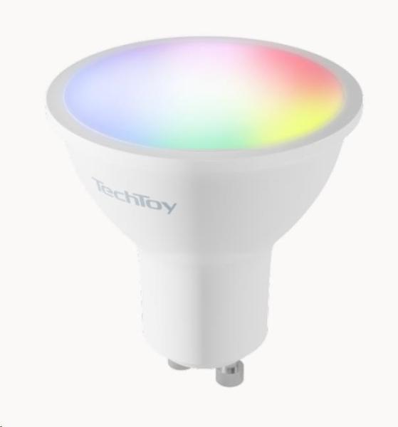 TechToy Smart Bulb RGB 4,5W GU10 - polepeno4