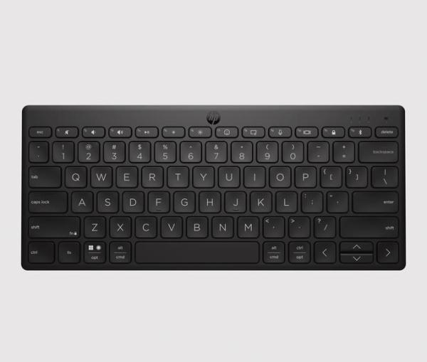 BAZAR - HP 350 BLK Compact Multi-Device Keyboard - klávesnice - Rozbaleno (Komplet)