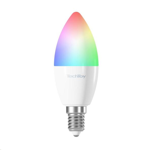 TechToy Smart Bulb RGB 6W E14 ZigBee - polepeno2