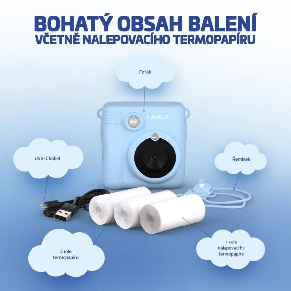LAMAX InstaKid1 Blue - BAZAR - poskozen obal7