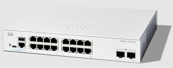 Cisco Catalyst switch C1200-16T-2G (16xGbE,2xSFP,fanless) - REFRESH