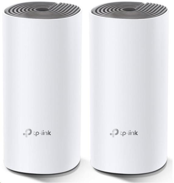 BAZAR - TP-Link Deco E4(2-pack) WiFi5 Mesh (AC1200,  2, 4GHz/ 5GHz,  2x100Mb/ sLAN/ WAN) - Poškozený obal (Komplet)