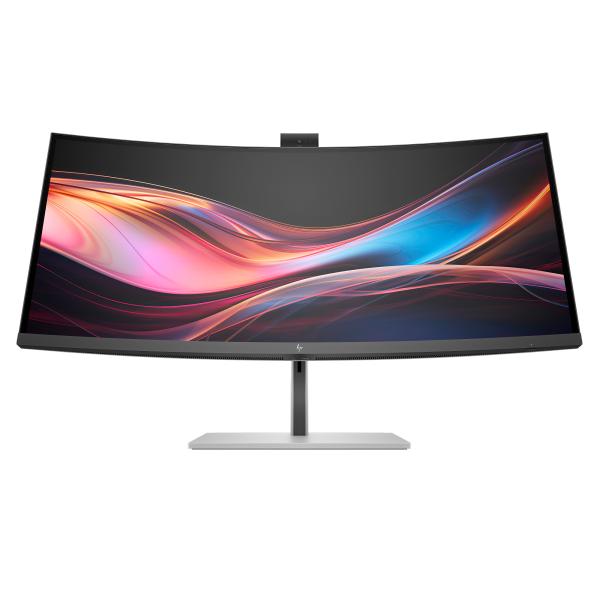 HP LCD 734pm 34 Curved 3440x1440, IPS, 2000:1, 400nits, 5ms, HDMI 2.0, DP1.4, USB3-C, 5xUSB-A, 4x3W spkr, Cam, RJ-45, TB4-100W, 5/ 5/ 51