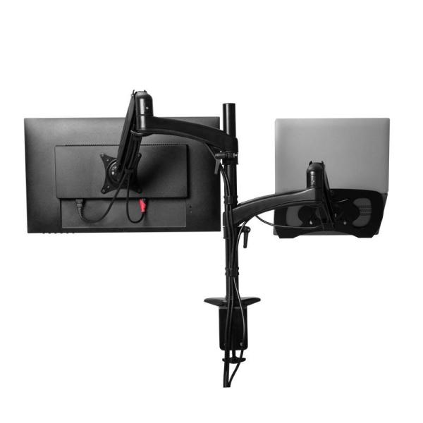 TRUST Držák na monitor a notebook Mara,  Monitor až 32",  Notebook až 17",  černá3