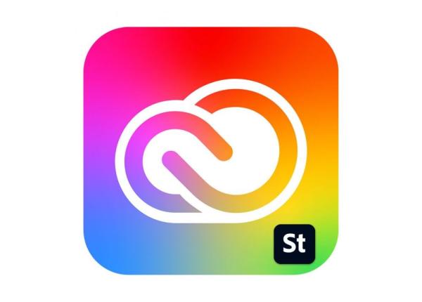 Adobe Creative Cloud for teams All Apps with Adobe Stock MP ENG COM NEW 1 User, 1 Month, Level 1, 1-9 Lic