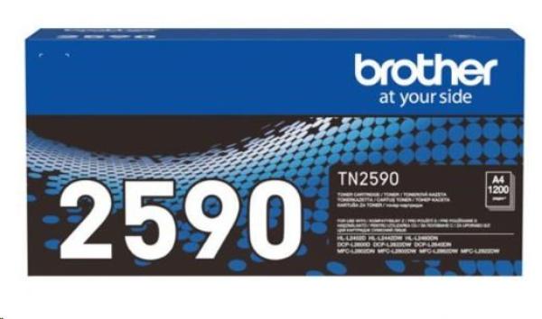 BROTHER Toner TN-2590 Standardní toner 1200 stran pro L2622,  L2922