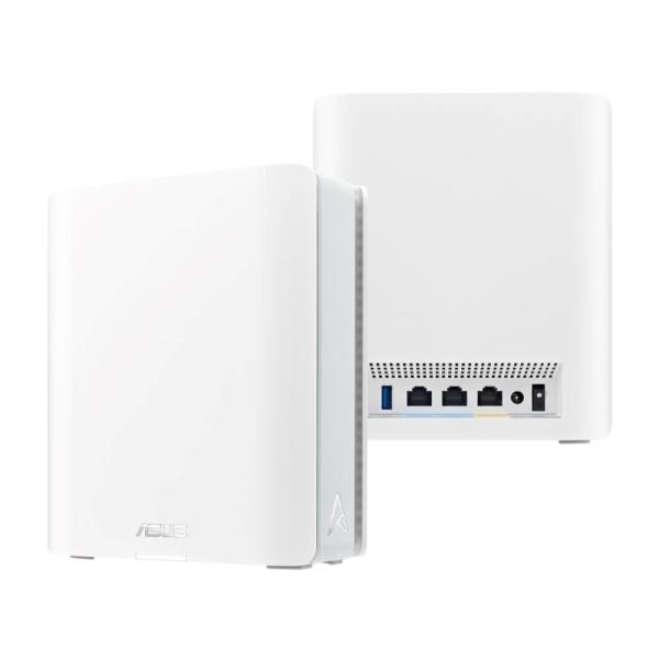 ASUS ZenWifi BT10 2-pack,  WiFi7 Extendable Router,  AiMesh,  2x WAN/ LAN,  1x LAN,  1x 3.06