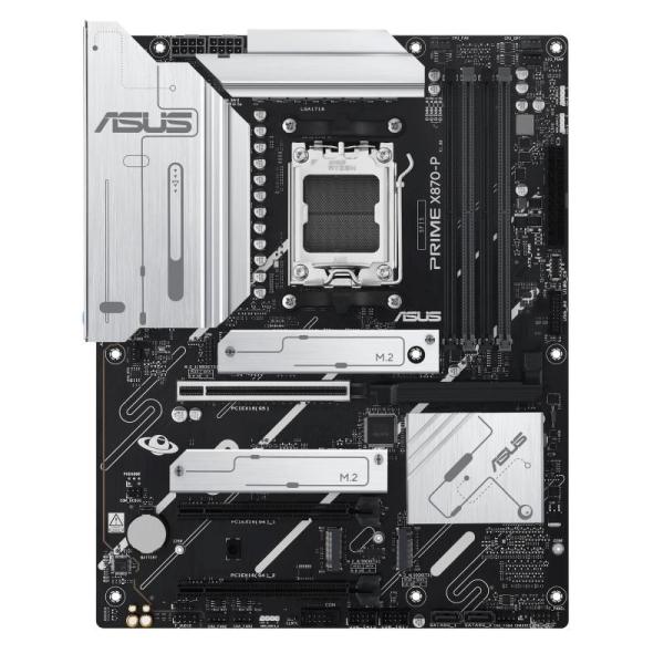 ASUS MB Sc AM5 PRIME X870-P,  AMD X870,  4xDDR5,  1xHDMI,  2xUSB43