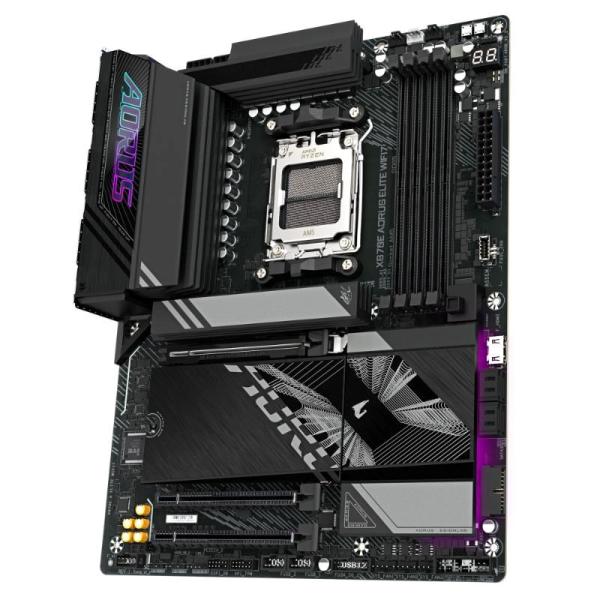 GIGABYTE MB Sc AM5 X870E A ELITE WIFI7,  AMD X870,  4xDDR5,  2xHDMI,  2xThunderbolt,  WiFi3