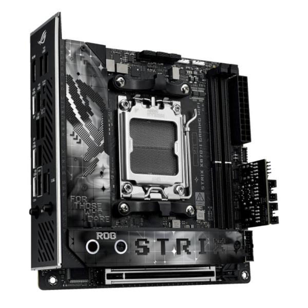 ASUS MB Sc AM5 ROG STRIX X870-I GAMING WIFI,  AMD X870,  2xDDR5,  1xHDMI,  2xUSB4,  WiFi,  Mini-ITX2