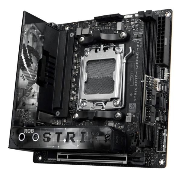 ASUS MB Sc AM5 ROG STRIX X870-I GAMING WIFI,  AMD X870,  2xDDR5,  1xHDMI,  2xUSB4,  WiFi,  Mini-ITX3