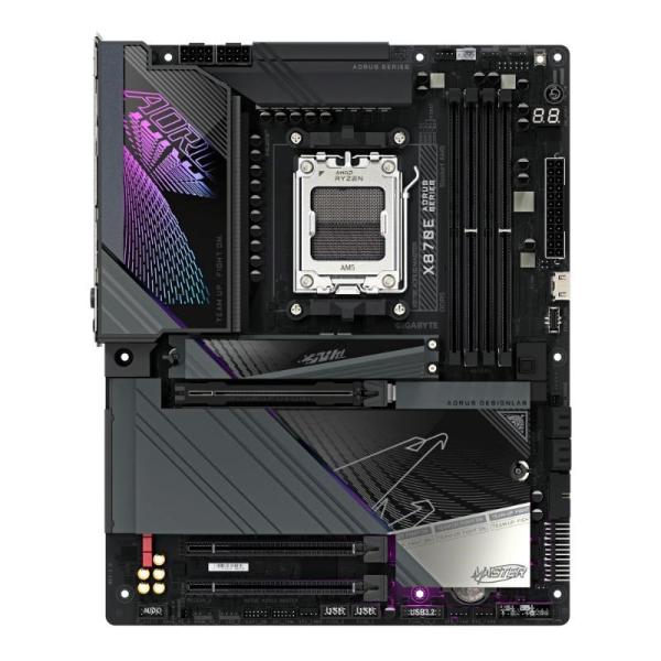 GIGABYTE MB Sc AM5 X870E AORUS MASTER,  AMD X870,  4xDDR5,  2xHDMI,  2xThunderbolt,  WiFi1