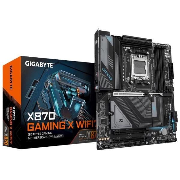 GIGABYTE MB Sc AM5 X870 GAMING X WIFI7,  AMD X870,  4xDDR5,  1xHDMI,  2xThunderbolt,  WiFi