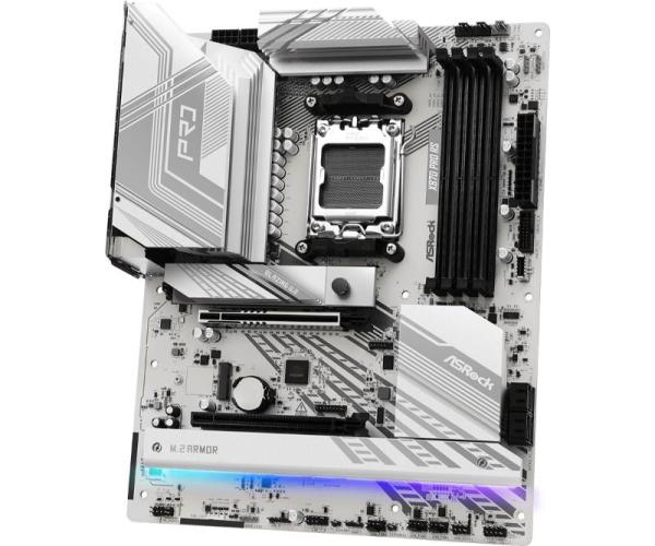 ASRock MB Sc AM5 X870 PRO RS, AMD X870, 4xDDR5, 1xHDMI, 2xThunderbolt3