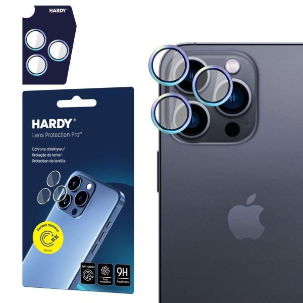 3mk Hardy Lens Protection Pro pro iPhone 16 Pro 16 Pro Max Rainbow