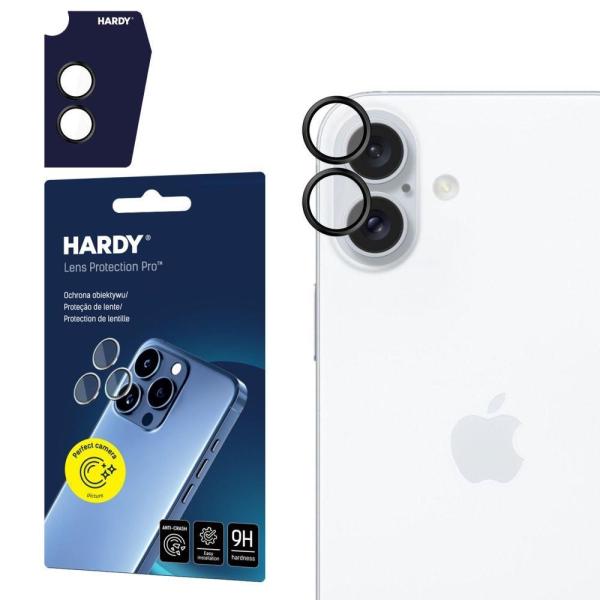 3mk Hardy Lens Protection Pro pro iPhone 16/ 16 Plus Black