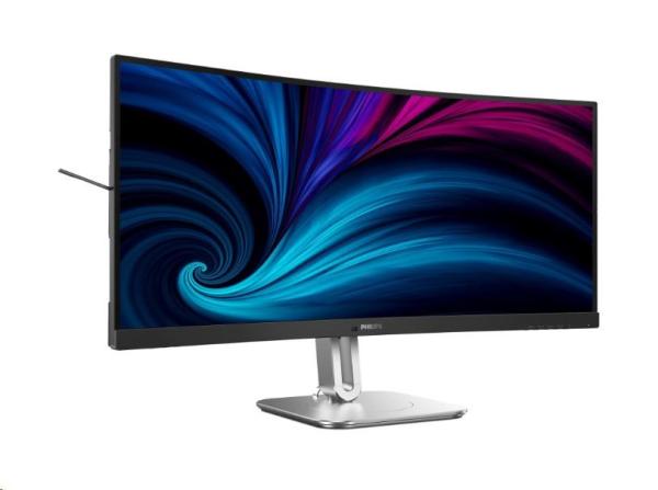 Philips MT VA LED 34" 34B2U5600C/ 00 - VA panel,  3440x1440,  2xHDMI,  DP,  USB-C,  RJ45,  USB 3.2,  repro,  nast vysky,  zakriven