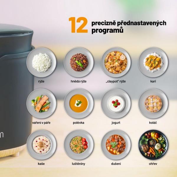 Lauben Multifunction Rice Cooker 2000BW - rýžovar1