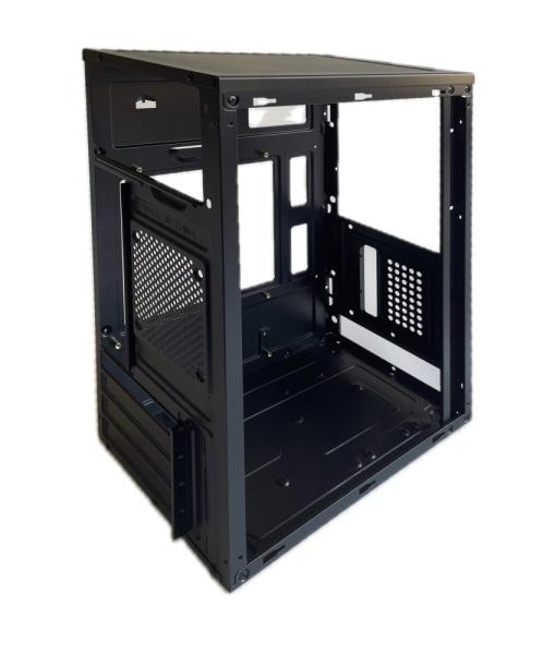 EUROCASE skříň MC MF-300B,  Micro Tower,  1xUSB-C,  2xUSB 3.0,  2x audio,  bez zdroje2