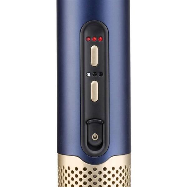 BaByliss AS6550E Air Wand fén na vlasy,  1600 W,  Ionizace,  3 rychlosti,  4 teploty,  modrá a zlatá6