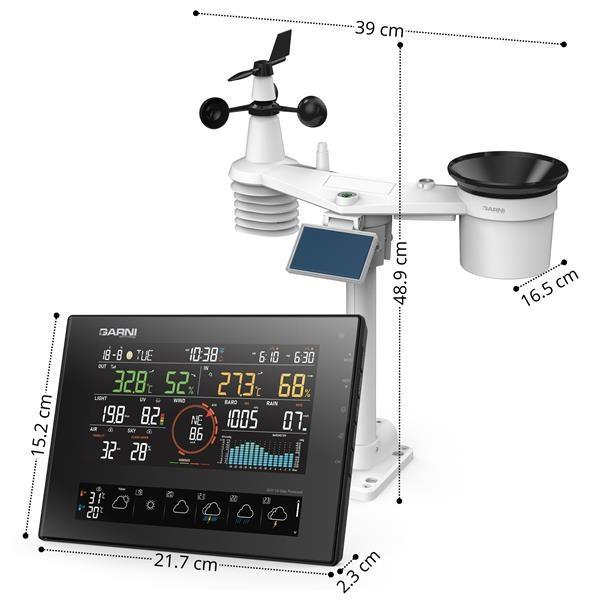 GARNI 2040 Arcus 2GEN - meteorologická stanice s 24hodinovou /  10denní předpověd3