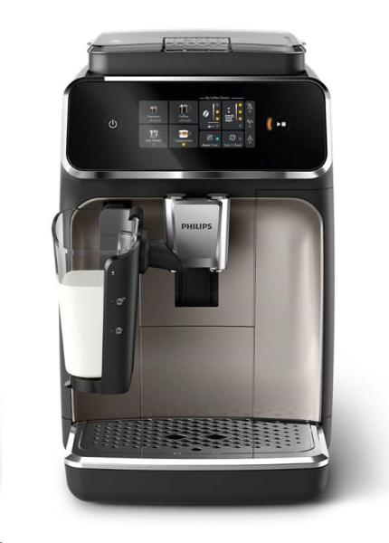 Philips Series 2300 LatteGo automatický kávovar,  1500 W,  15 bar,  vestavěný mlýnek,  mléčný systém3