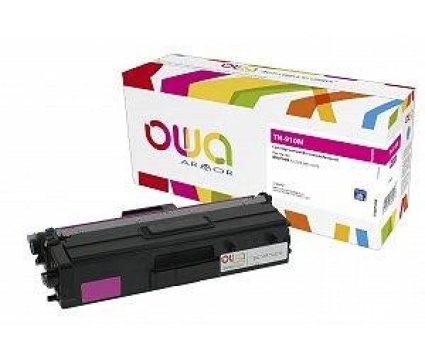 OWA Armor toner kompatibilný s Brother TN-910M, 9000st, červená/ magenta