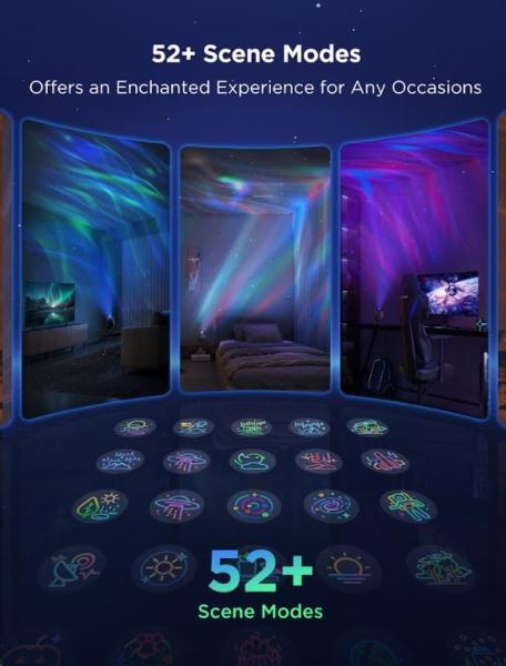 Govee Galaxy Light Projector Pro Matter s reproduktorem4
