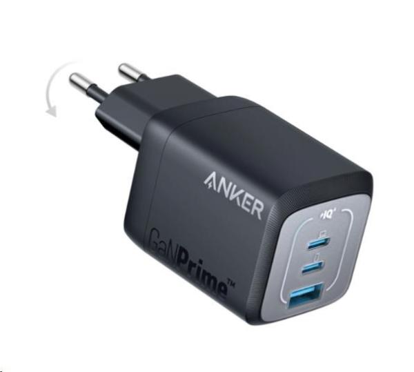 Anker 735 Prime Wall Charger 67W, 1A 2C, Black