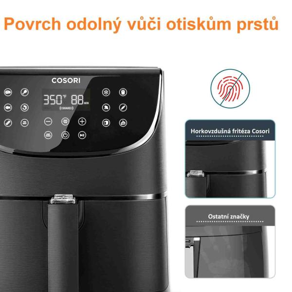 Cosori CS158-AF PREMIUM SMART horkovzdušná fritéza - NÁHRADNÍ OBAL3