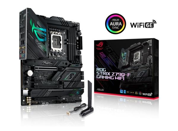 BAZAR - ASUS MB Sc LGA1700 ROG STRIX Z790-F GAMING WIFI, Intel Z790, 4xDDR5, 1xDP, 1xHDMI, WI-FI (Bez příslušenství)