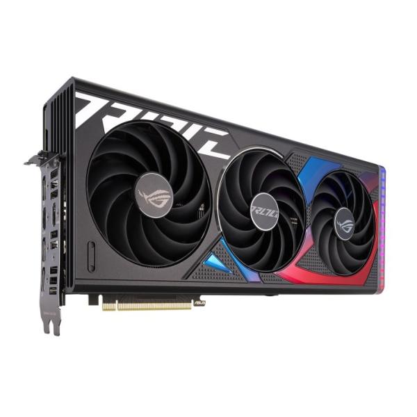 BAZAR - ASUS VGA NVIDIA GeForce RTX 4070 SUPER ROG STRIX 12G, 12G GDDR6X, 3xDP, 2xHDMI - Poškozený obal (Komplet)3