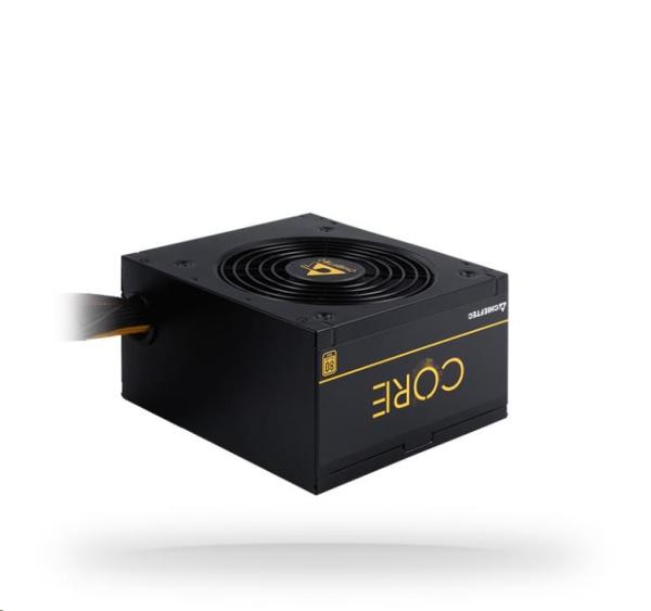 BAZAR - CHIEFTEC zdroj Core Series BBS-600S,  600W,  PFC,  12cm fan,  80+ Gold - Rozbaleno (Náhradní krabice)