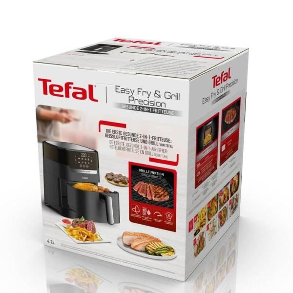 Tefal EY505815 Easy Fry&Grill fritéza,  horkovzdušná,  1550 W,  displej,  4.2 l,  regulace teploty,  časovač,  černá6