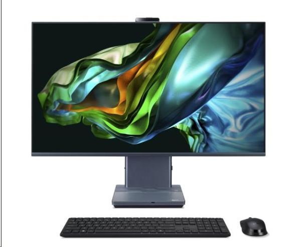 Bazar - ACER PC AiO Aspire S32-1856 ,  i7-1360P, 32" 2560x1440 IPS, 32GB, 1TB M.2 SSD, Intel Iris X, W11Pro, stříbrná, KB+Mouse