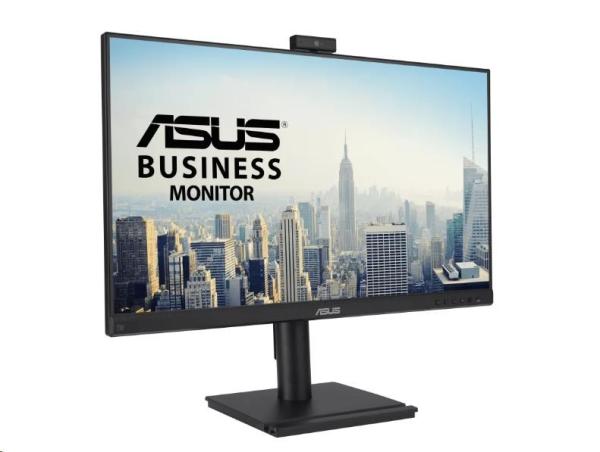 ASUS LCD 23.8" BE249QFK Video Conferencing Monitor,  FHD,  IPS,  100Hz,  Frameless,  FHD Webcam,  Mic Array,  Stereo Speakers3