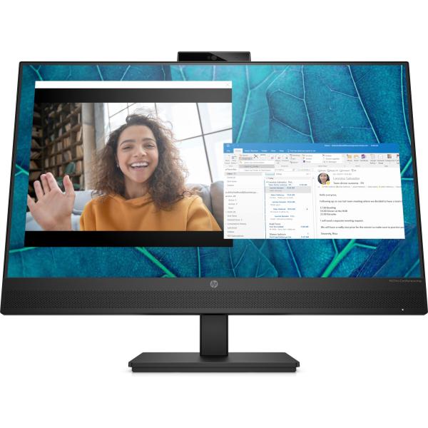 HP LCD M27m Conferencing Monitor 27",  1920x1080, IPS w/ LED, 300, 1000:1,  5ms, DP 1.2, HDMI 1.4,  2xUSB, USB-C 65W, webcam,  2x2W