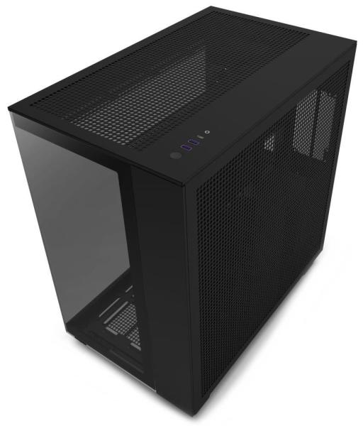 BAZAR - NZXT skříň H9 Flow dvoukomorová ATX /  4x120mm fan /  až 10xfan /  perforovaný top /  proskl. bočnice,  ROZBALENO1