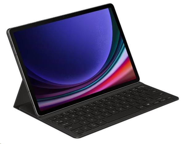 Samsung pouzdro s klávesnicí EF-DX720UBE pro Galaxy Tab S9/ S9 FE,  černá