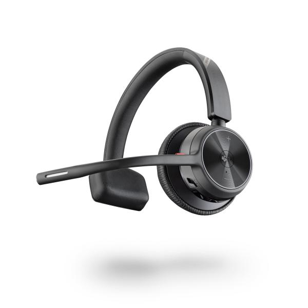 Poly Voyager 4310 bezdrátová náhlavní souprava,  BT700 USB-A/ C adaptér,  mono6